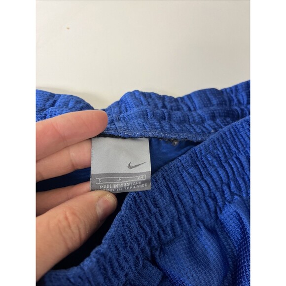 Nike Basketball Shorts Men’s S Bright Blue 9" Inseam Athletic Drawstring Waist - Picture 4 of 8